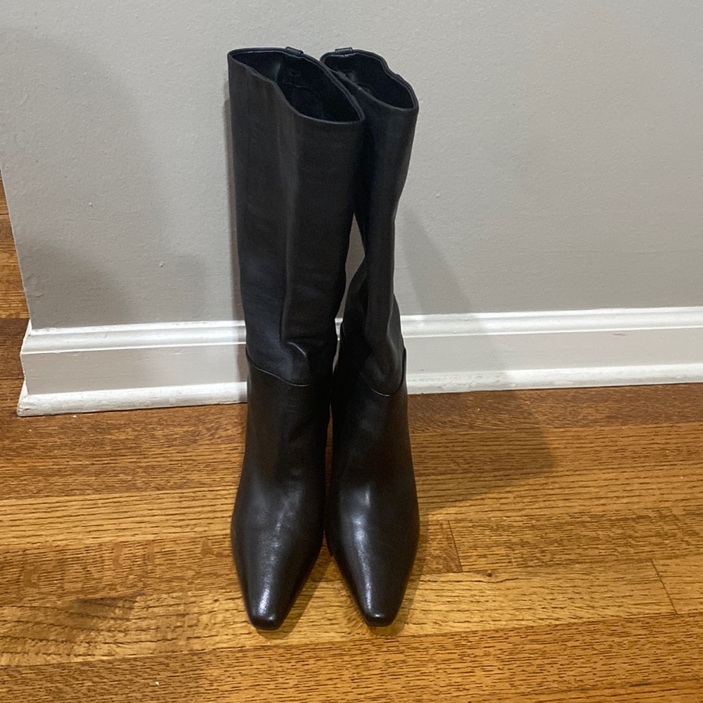 Sam Edelman Black Leather Boots